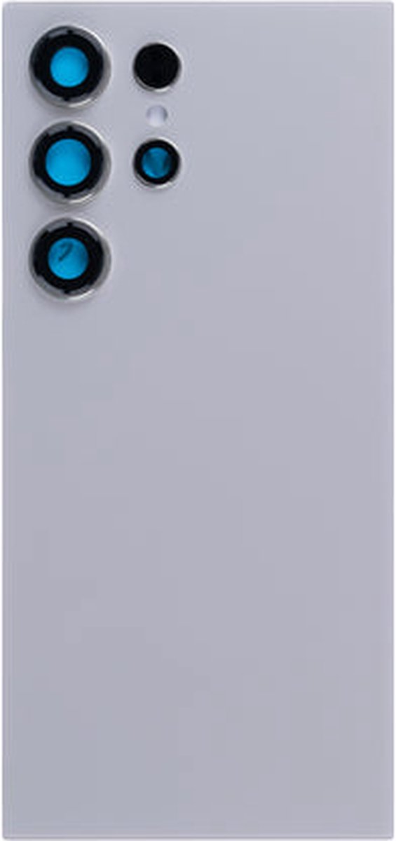 Back Cover Geschikt Voor Samsung Galaxy S24 Ultra S928B - Titanium Gray - Inclusief Lens