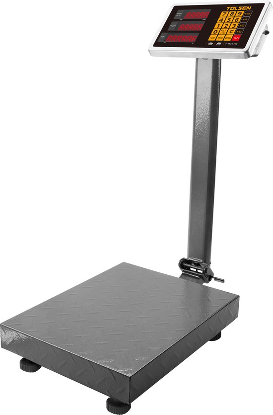 Platformweegschaal - 300 kg / 0,05 kg - 50 x 40 cm - LED Platformweegschaal - 300 kg / 0,05 kg - 50 x 40 cm - LED