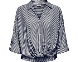 JDY - JDYSELMA L/S KNOT LUREX SHIRT WVN - Dames - Blouses