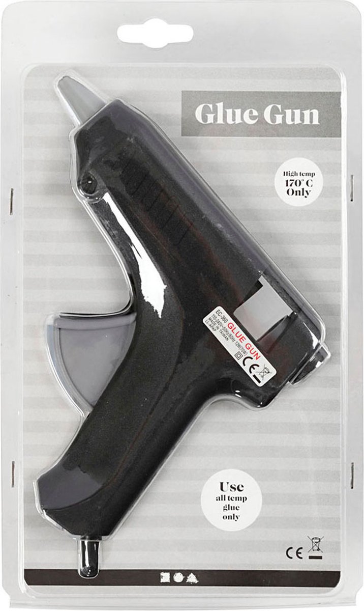 Creativ Company lijmpistool maxi hoge temperatuur 170°C multicolor.