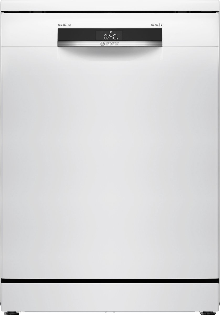 Bosch SMS6ECW15E - Serie 6 - Vrijstaande vaatwasser - 60 cm - Wit - Energielabel A - Home Connect
