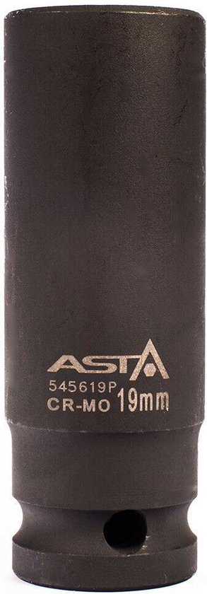 Douille à choc latéral 12 - Douille allongée - 19mm - Douille de puissance 1/2'' - ASTA