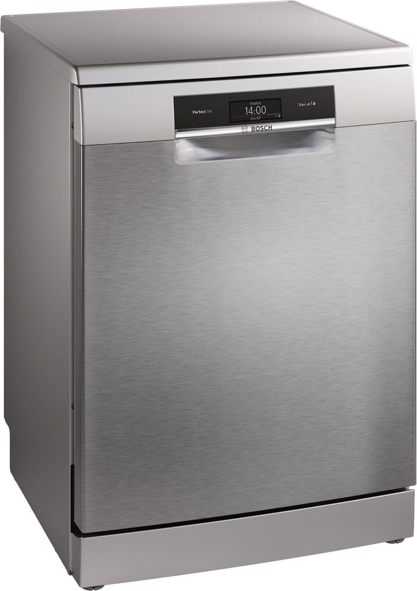 Bosch SMS8TCI04E - Serie 8 - Vaatwasser Vrijstaande vaatwasser - 60 cm - PerfectDry met zeolith: perfecte droogresultaten met een laag energieverbruik - Geborsteld staal - Energielabel A - Home Connect thumbnail 5