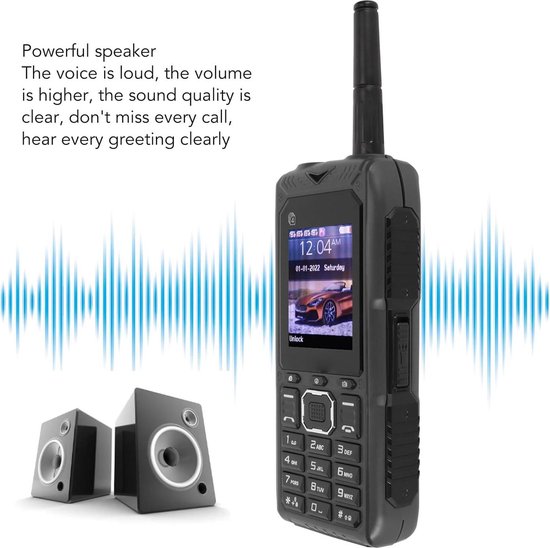 Ontgrendelde Mobiele Telefoon voor Senioren, S555 Eén Sleutel