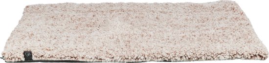 Trixie - Matelas Calida Avec Rembourrage Réfléchissant La Chaleur - Wit/ Marron - 80 x 55 cm