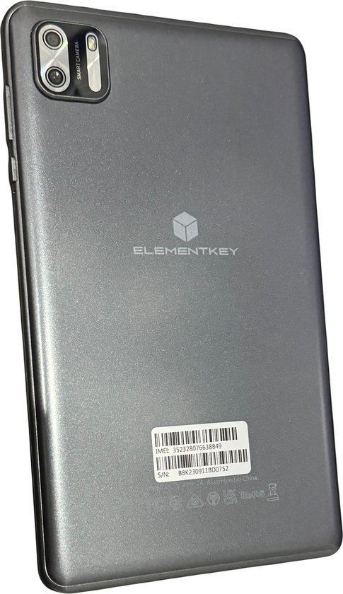 Elementkey Ai-8 Pro TAB8 - Tablette Android 8 pouces | 128 Go de stockage, 8 Go de Ram - Wi-Fi, Bluetooth 5.2 | Puissant et portable