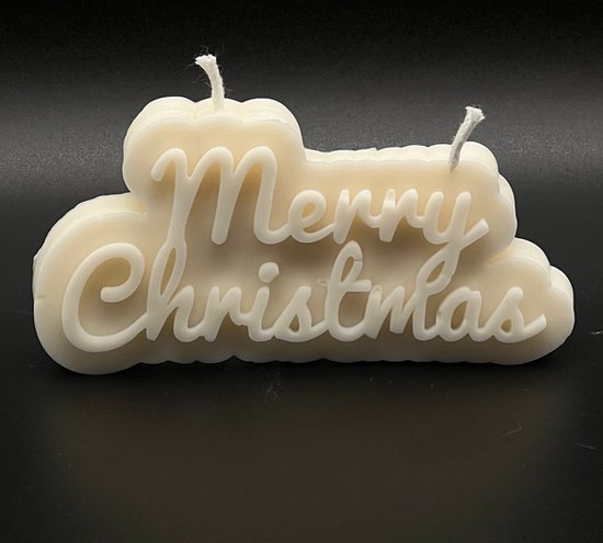 Kerstcollectie - kerstkaars - merry christmas