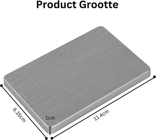 White-label Harde Schijf Extern - Draagbare - 1TB Opslag - Zilver van Merkloos — afbeelding 3