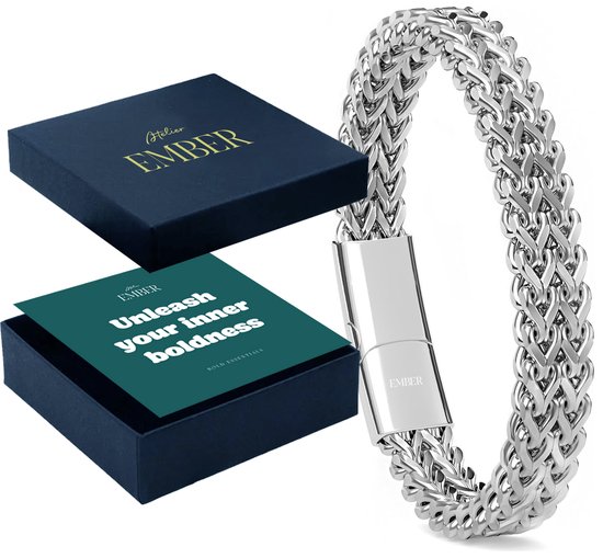 Atelier EMBER - Handgemaakte Zilveren Armband