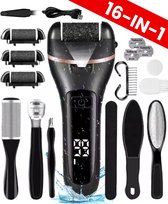 Bol.com Boncy® Professionele Eeltverwijderaars set - Elektrische Eeltverwijderaar - Voetvijl Elektrisch - Eeltvijl - Eeltrasp - ... aanbieding