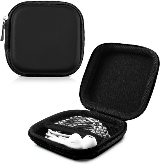 SHENLIU 3 Stuks Mini Hoofdtelefoontas - Beschermende Opbergtas Voor Oordopjes En Accessoires