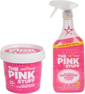 The Pink Stuff Pasta 850GR + The Pink Stuff badkamerreiniger 850 ml