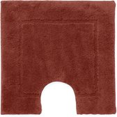 Casilin Orlando Luxe WC-mat - 59 x 59 cm - Met uitsparing - Oranje