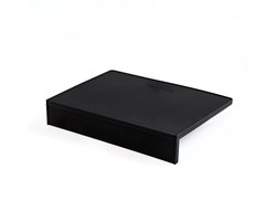 Tampermat Hoek - Groot - Zwart - Tampingmat – Tamper Mat - Corner – Espressomachine - Barista Essentials