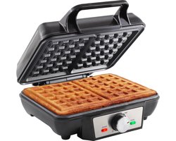 Tomado TWM2301S - Wafelijzer - Wafelmaker - 2 wafels - 23 x 17 cm - PFAS vrij - RVS Tomado TWM2301S - Wafelijzer - Wafelmaker - 2 wafels - 23 x 17 cm - PFAS vrij - RVS