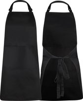 Tablier de cuisine Gandria - Tablier de cuisine professionnel - Tablier pour femme et homme - Tablier de restauration - Unisexe - Boucle réglable - Compartiments Extra larges