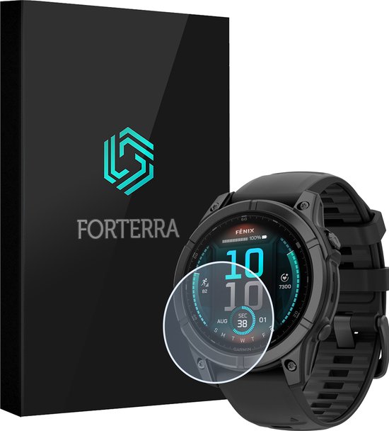 Foto: Smartwatch screenprotector geschikt voor garmin fenix e 47 mm gehard glas screen cover premium tempered glass protector geschikt voor garmin fenix e