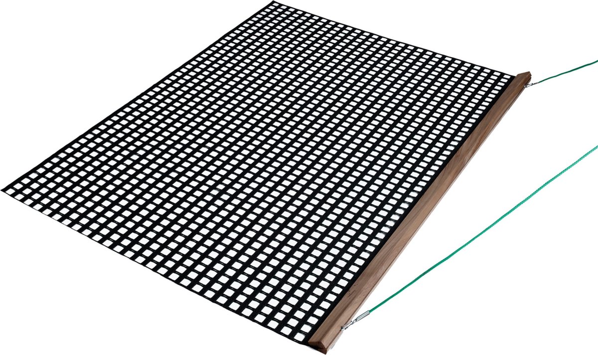 Carrington Tennisbaan Sleepnet Zilver 180x115 cm