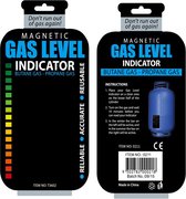 Boeste Indicateur de niveau de gaz magnétique – Compteur de gaz universel pour bouteilles de gaz butane et propane – Réutilisable et fiable