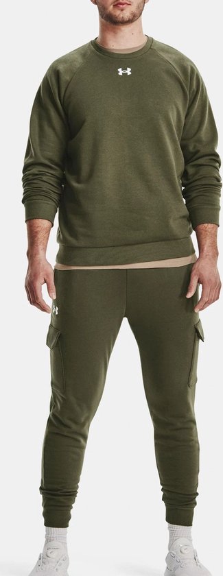 Under Armour Rival Fleece Crew Pull Hommes