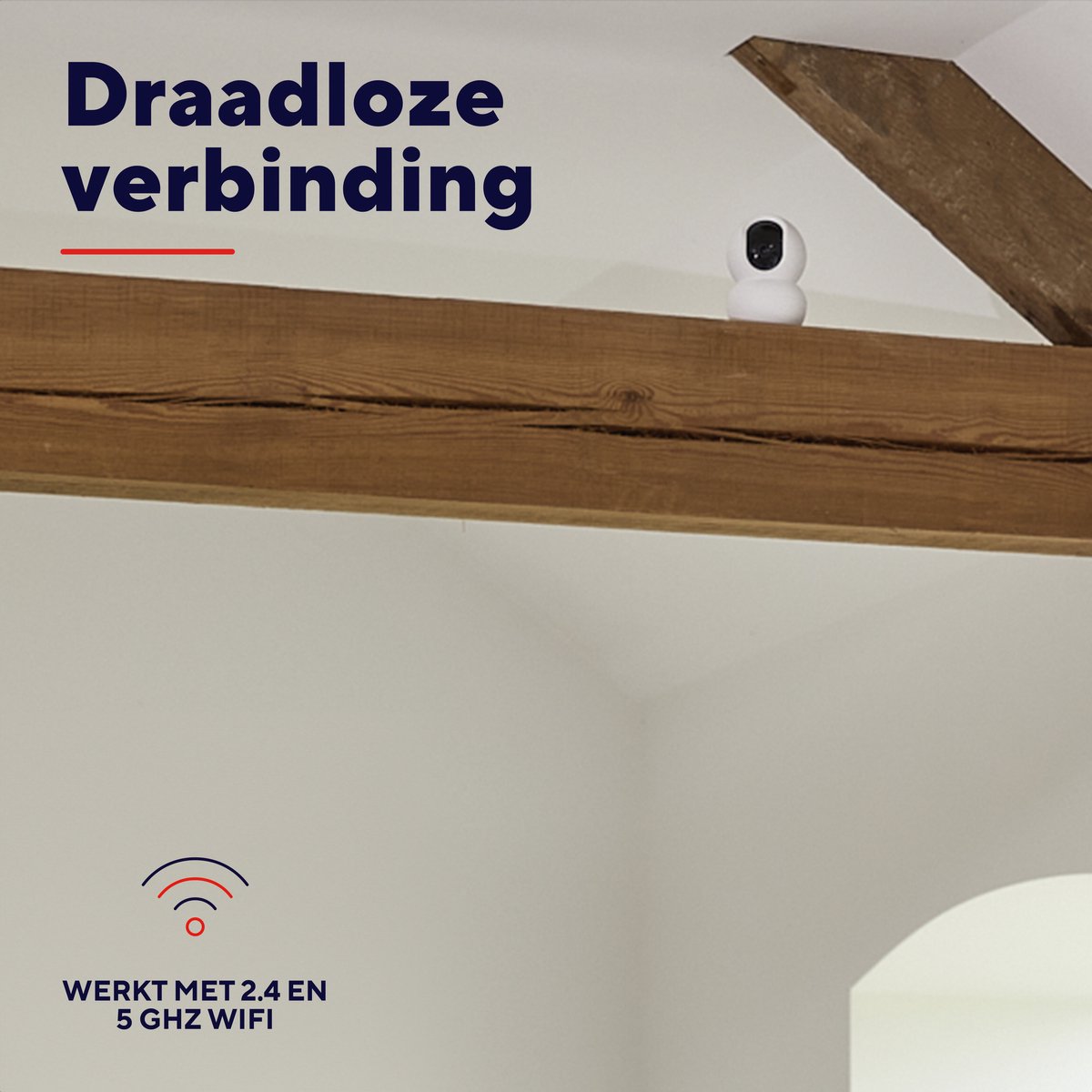 Trust IPCAM-2800 Beveiligingscamera 360 Graden Draaibaar - afbeelding 3