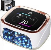 Beeperfect® UV Lamp Gelnagels - Nagellamp - Nagellamp UV Led - Nageldroger - Draadloos - Reflecterende binnenkant - Rose Goud