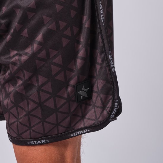 Foto: Star beachwear heren short beach volleybal met sand off systeem zwart maat l