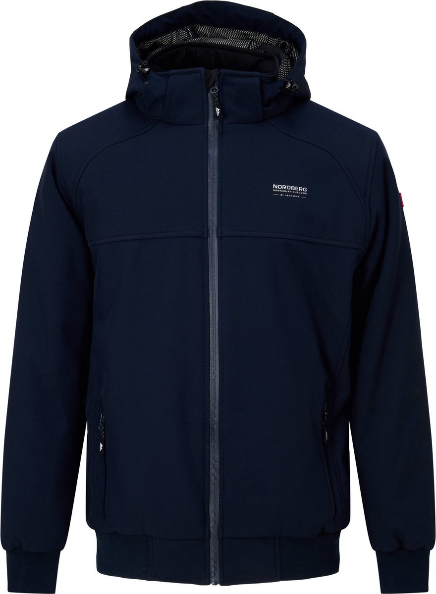 Nord Berg Padded Softshell Vick Heren Navy - Vrijetijdskleding - M
