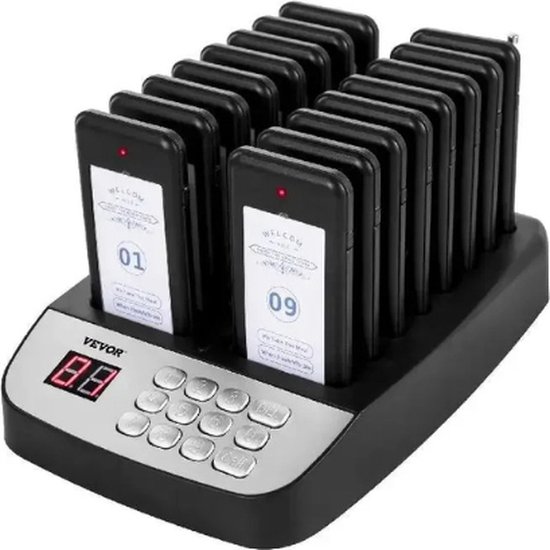 Buzzer Rack Restaurant pager systeem - Oproepsysteem - Klantoproepsysteem ...