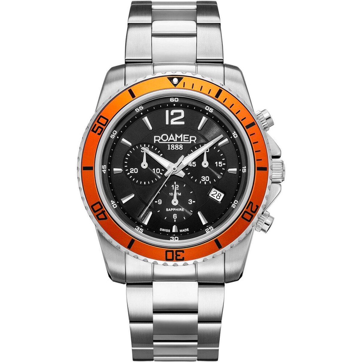 Roamer Nautic 100 Chrono 862837-41-65-20 horloge - Mannen