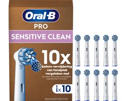 Oral-B Sensitive Clean Pro Opzetborstels - 10 stuks - Brievenbusverpakking
