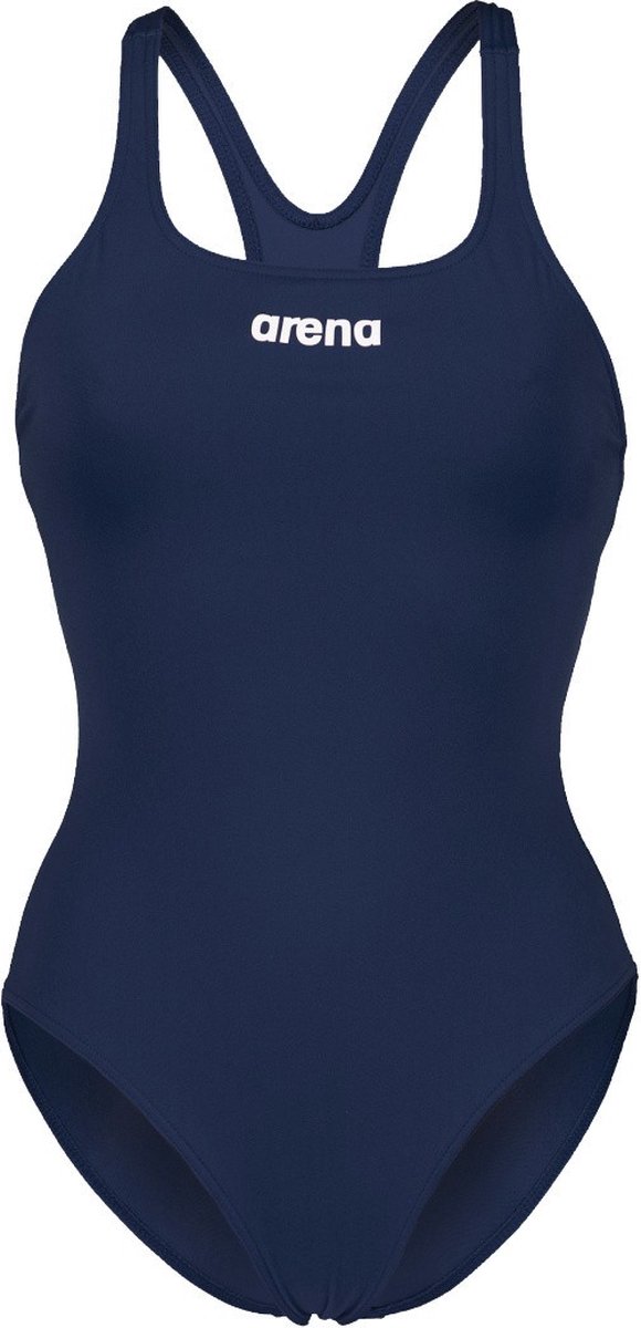 ARENA | W Team Swimsuit Swim Pro Solid navy - white (Maat - 42) — afbeelding 3