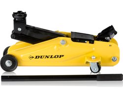 Dunlop Hydraulische Auto Krik - Autokrik met 2000KG Hefvermogen - Garagekrik met Lifthoogte 135mm tot 305mm - Metaal - Geel/ Zwart Dunlop Hydraulische Auto Krik - Autokrik met 2000KG Hefvermogen - Garagekrik met Lifthoogte 135mm tot 305mm - Metaal - Geel/ Zwart