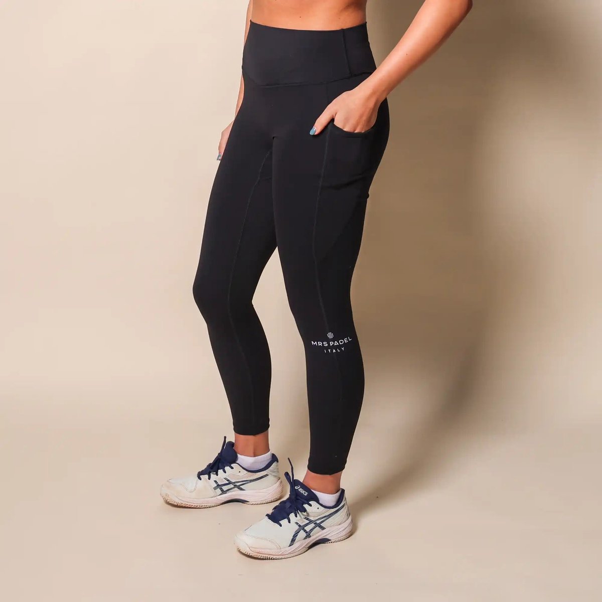 Padel Legging Zwart - Maat M