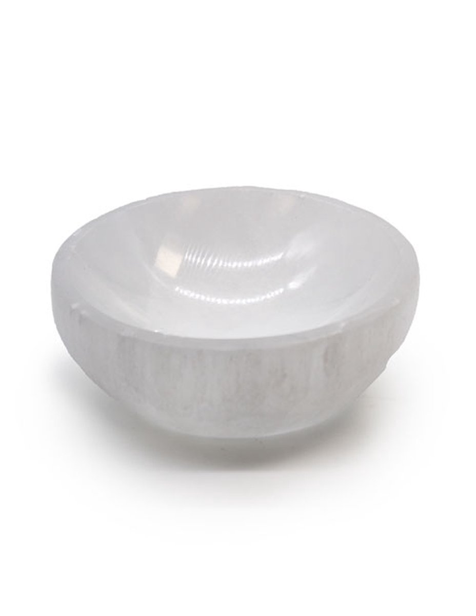 Stones & Bones® - Seleniet schaal 10cm
