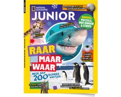 National Geographic Junior - Raar Maar Waar - Winterboek 2024/2025 voor kinderen