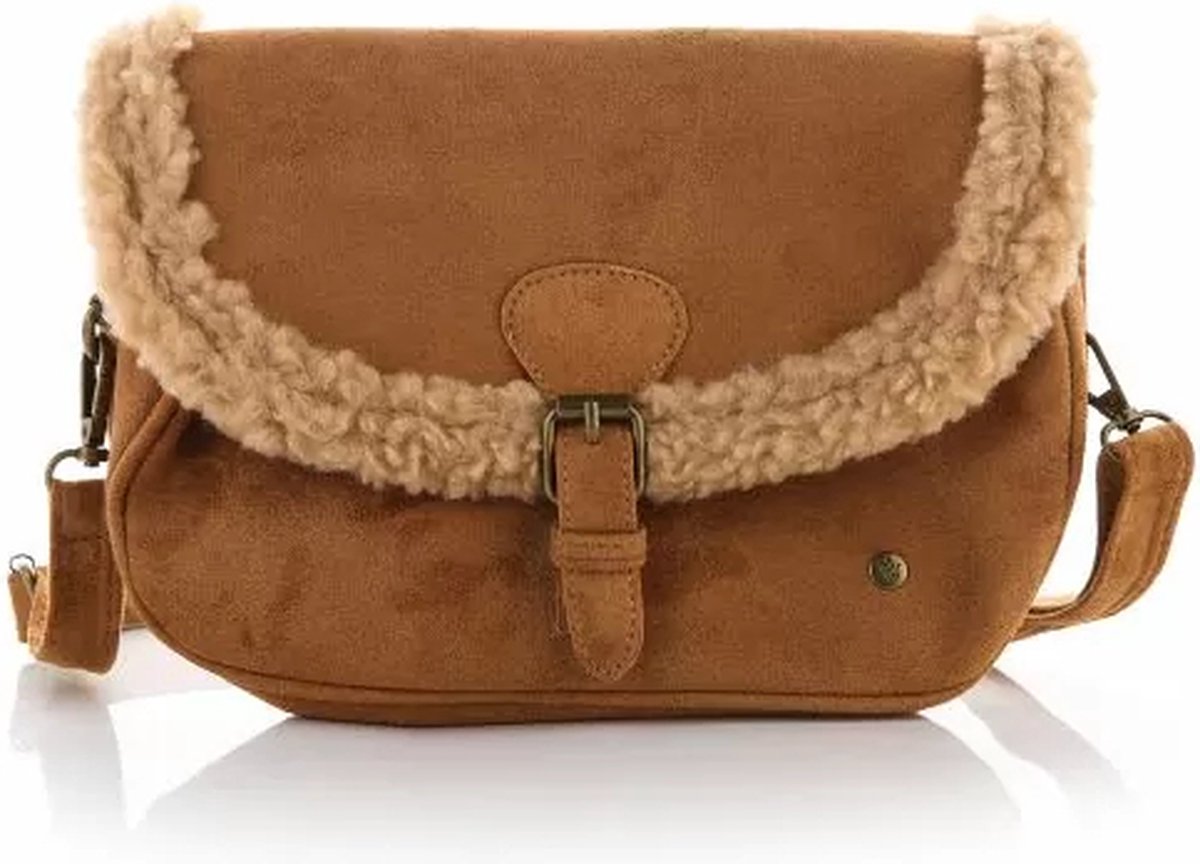 teddy crossbody tas – 100% polyester – zachte schoudertas dames – 25 x 17 cm – teddy bag – fluffy tas – khaki teddy tas – kleine tas met rits – trendy crossbody dames – schattige tas voor dagelijks gebruik – modetasje herfst winter