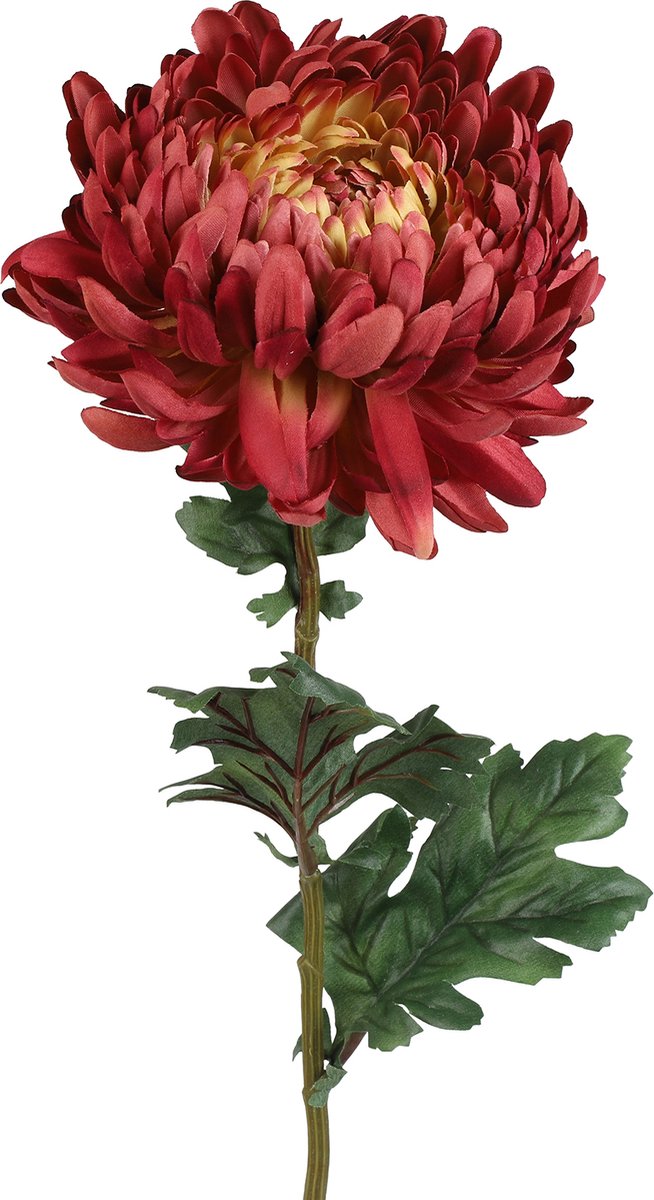 Countryfield Kunstbloem Chrysanthemum l.rood