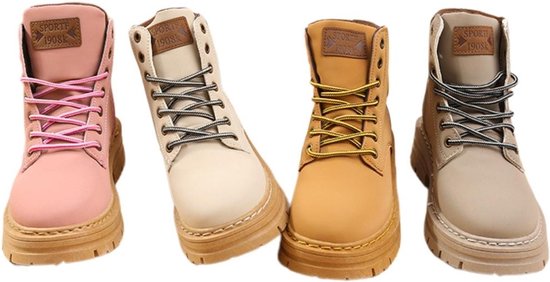 Veters - grijs/zwart - 80cm - wandelschoenen - Veters rond - Veter - Schoenveters - extra stevig