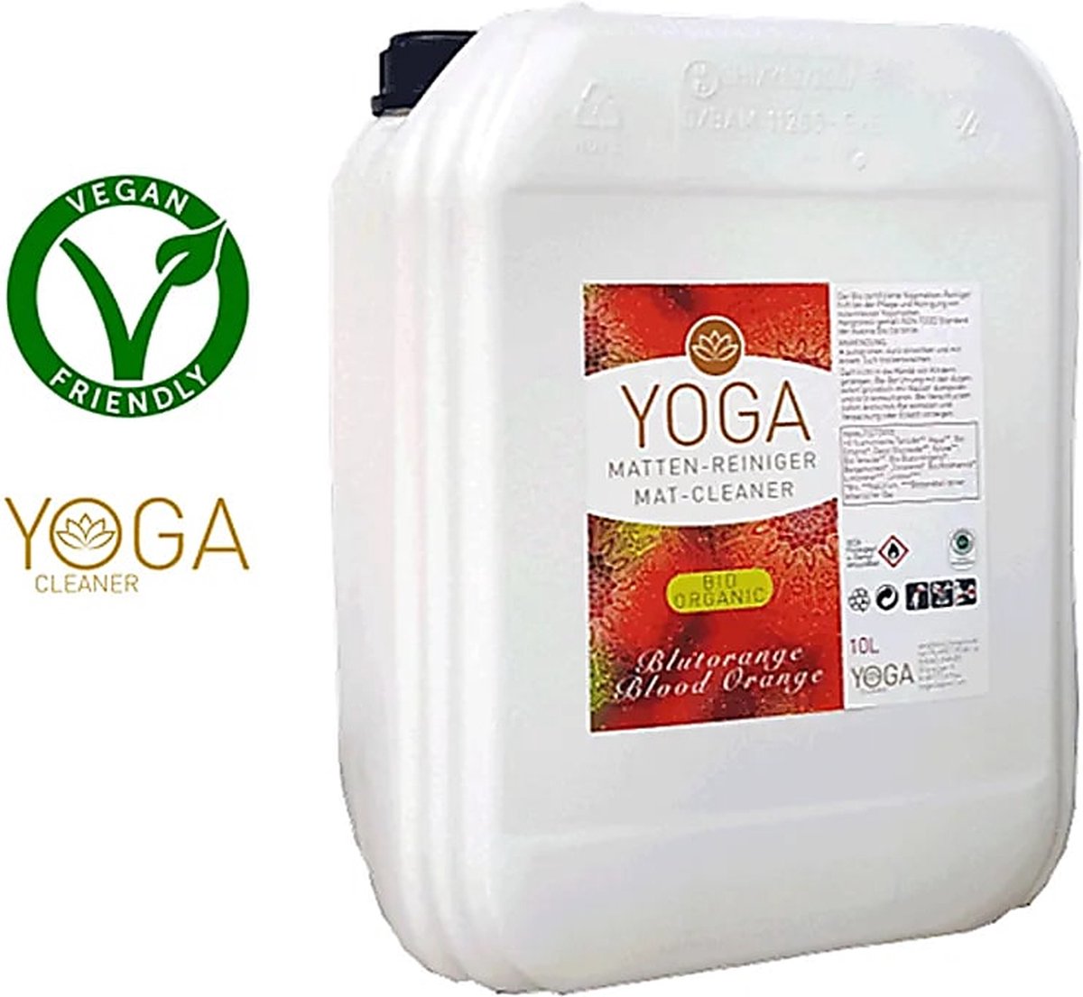 Yogamat reiniger BIO bloedsinaasappel 10L