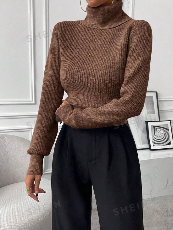 DBFBDTU Vrouwen Gebreide Coltrui Casual Trui Truien Winter DBFBDTU Vrouwen Gebreide Coltrui Casual Trui Truien Winter