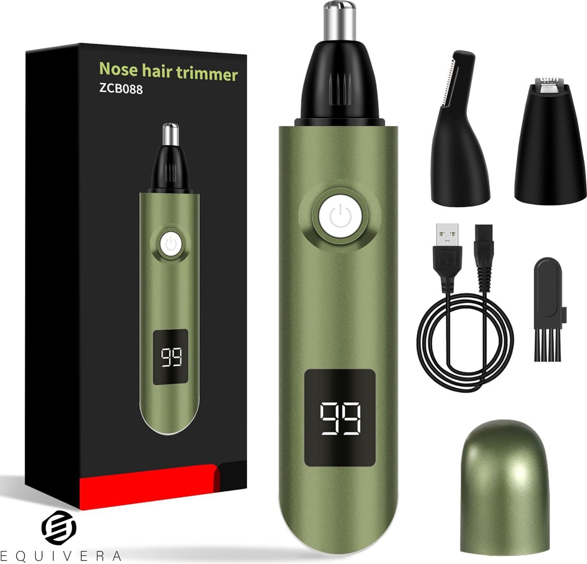 Equivera Neustrimmer Mannen - Neus Trimmer - Neustrimmer en Oortrimmer - Neus Trimmer Mannen