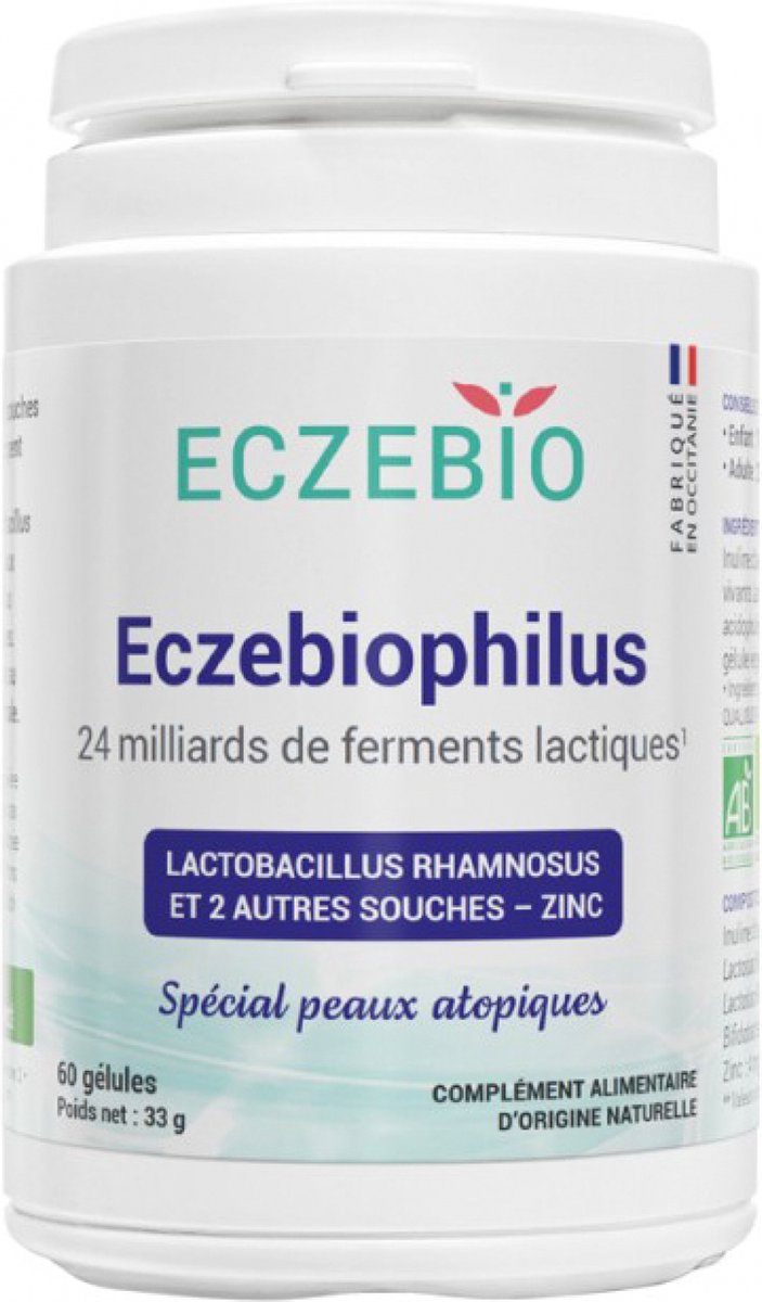 Oemine Eczebio Eczebiophilus Organic 60 Capsules