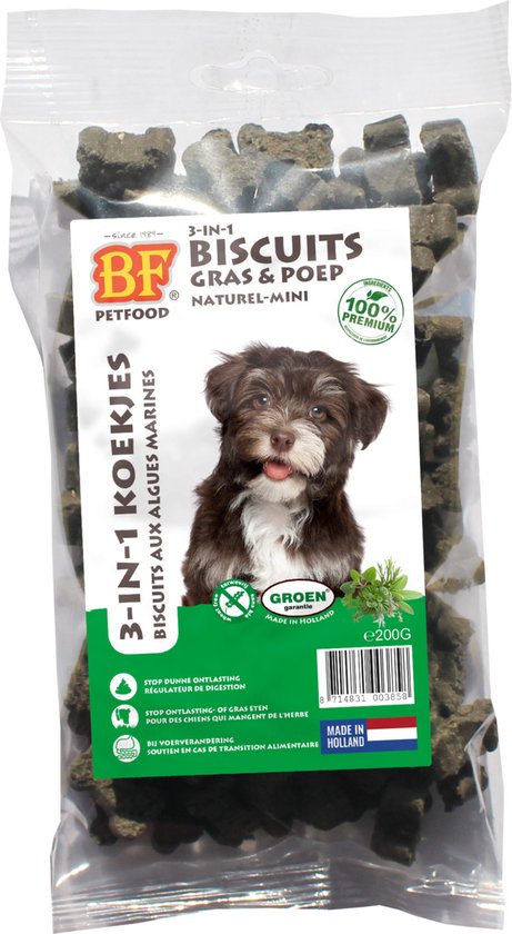 Bf 3 In 1 Koekjes - Hondensnacks - Kruiden 200 g Mini