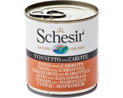 Schesir Hondenvoer Tonijn Wortel in Gelei 285 gr
