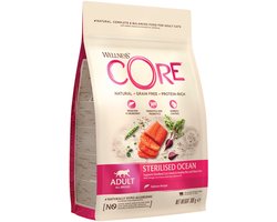 Wellness Core Grain Free Cat Sterilised Zalm - Kattenvoer - 300 g