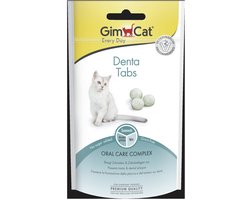 Gimcat Denta Tabs - Kattensnack - 40 g