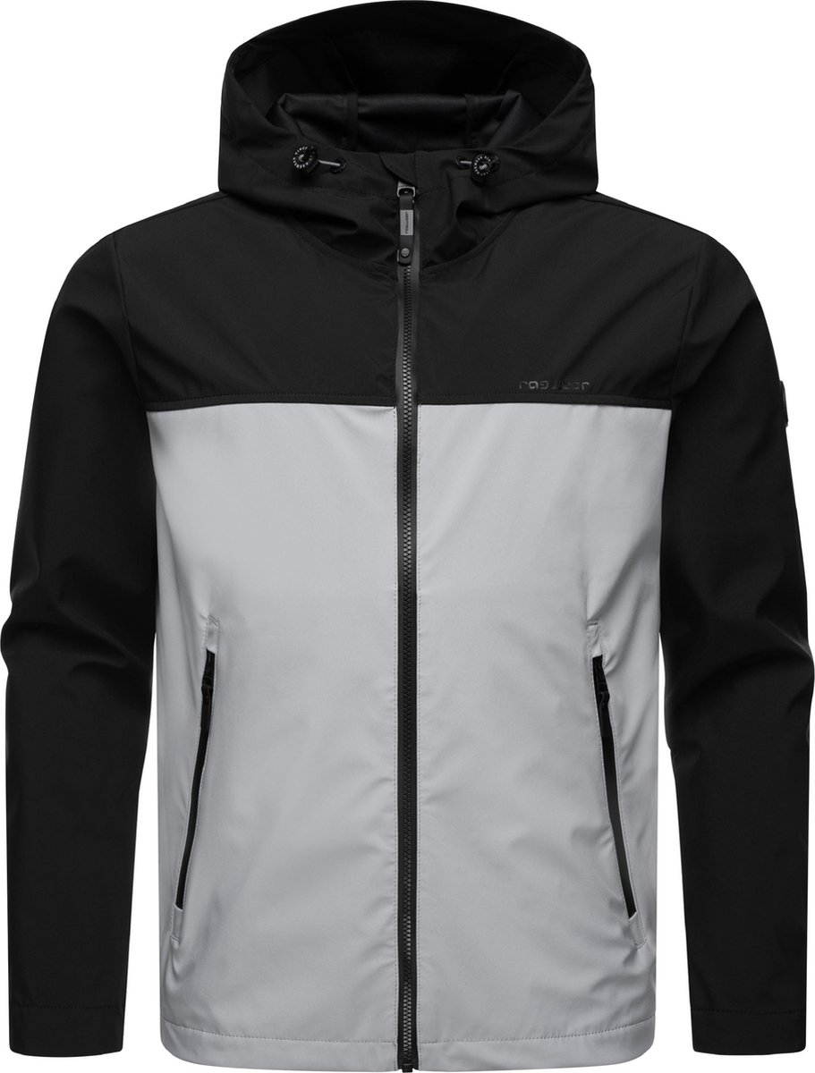 Ragwear heren softshell jas Shellwie Block