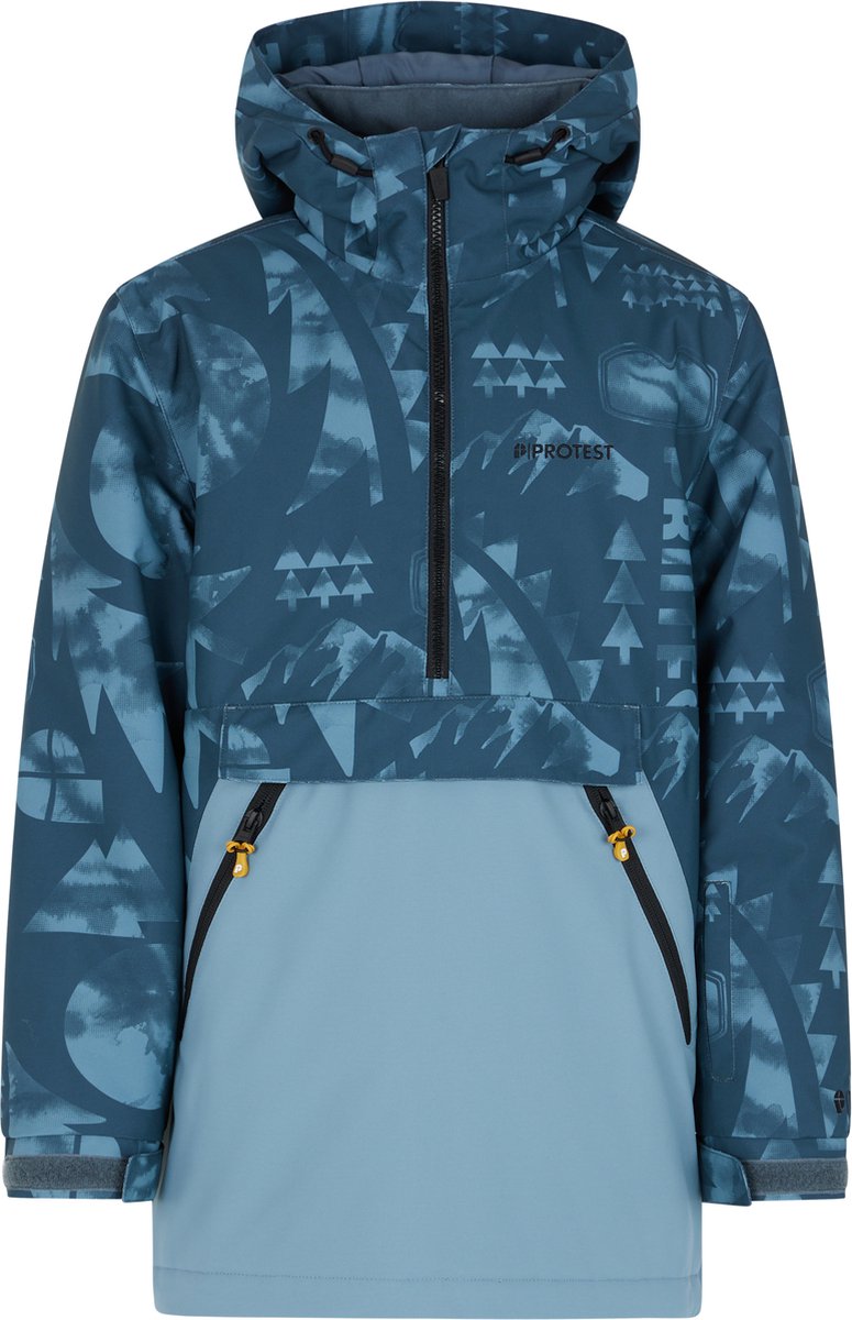 Protest Prtrobin Jr – Winterjas Jongens – Waterafstotende afwerking – Skijas Blauw
