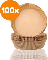 Luxevo Airfryer Bakpapier - 100 Stuks - ⌀20cm